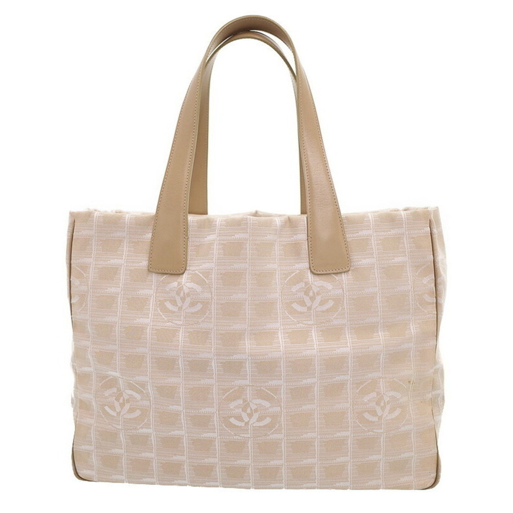 Chanel Line Nylon Tote Bag